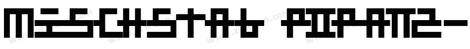Mischstab Popanz字体转换